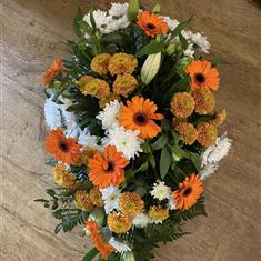 Orange double ended arrangement 